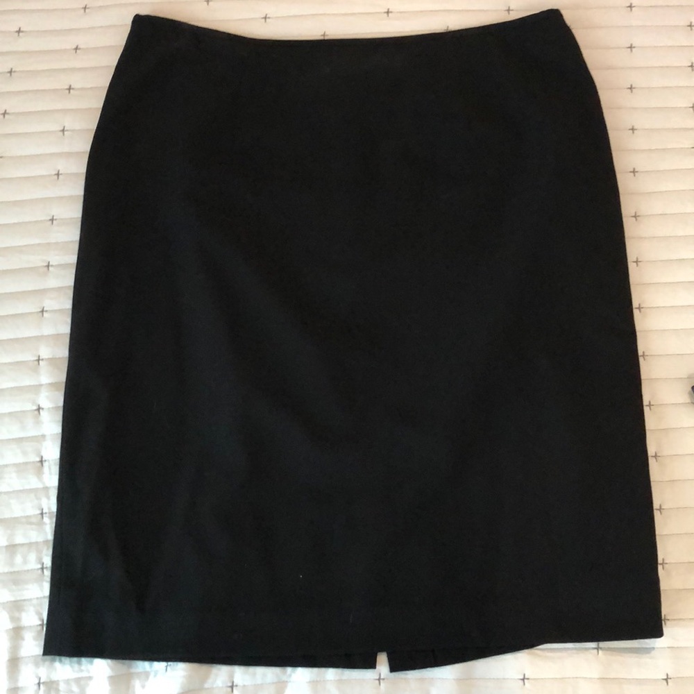 Calvin Klein black pencil skirt